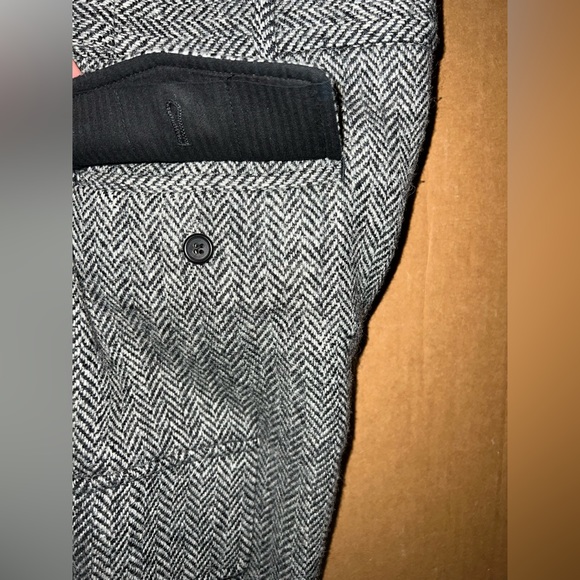 Alexander McQueen Wool Herringbone Cargo Pants. A. McQueen Era —Runway F/W 2009. - Picture 12 of 14